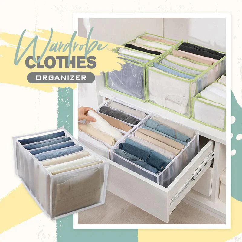 Organisateur De Vêtements Hebdomadaire Suspendu - 6 Compartiments Pour Chambre Enfant Et Rangement Quotidien