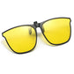 Nouvelles lunettes de soleil polarisantes Clip-on Flip Up