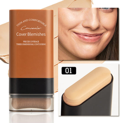 ✨Instant Concealing Foundation Stick with Built-in Brush