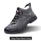 👞[Cadeau d'hiver] Sneakers masculins en cuir avec alimentation en fourrure synthétique 【Livraison gratuite】