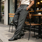 👖 50% DE RÉDUCTION ! ✨ Pantalon Ample à Pinces Décontracté pour Homme – Coupe Élégante, Confortable & Look Polyvalent 🔷