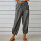 💎 55% DE RÉDUCTION ! 💎 Pantalon Ample Droit à Jambe Large pour Femmes – Coton & Lin Respirant, Coupe Flatteuse & Poches Pratiques 👖