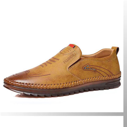 🔥50% de réduction🔥Baskets en cuir antidérapantes respirantes pour hommes