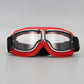 🥽 50 % DE RÉDUCTION EN CE MOMENT ! 🏍️ Lunettes de moto style vintage – Protection UV, anti-buée et sangle réglable