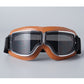 🥽 50 % DE RÉDUCTION EN CE MOMENT ! 🏍️ Lunettes de moto style vintage – Protection UV, anti-buée et sangle réglable