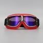 🥽 50 % DE RÉDUCTION EN CE MOMENT ! 🏍️ Lunettes de moto style vintage – Protection UV, anti-buée et sangle réglable