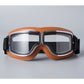 🥽 50 % DE RÉDUCTION EN CE MOMENT ! 🏍️ Lunettes de moto style vintage – Protection UV, anti-buée et sangle réglable