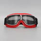 🥽 50 % DE RÉDUCTION EN CE MOMENT ! 🏍️ Lunettes de moto style vintage – Protection UV, anti-buée et sangle réglable