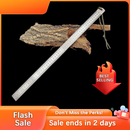 🏆Vente rapide⚡ Plus de 50 000 exemplaires vendus ! Presque épuisé ! Règle robuste 💥🔥📏 (Unités : pouces et cm)