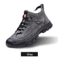 👞[Cadeau d'hiver] Sneakers masculins en cuir avec alimentation en fourrure synthétique 【Livraison gratuite】