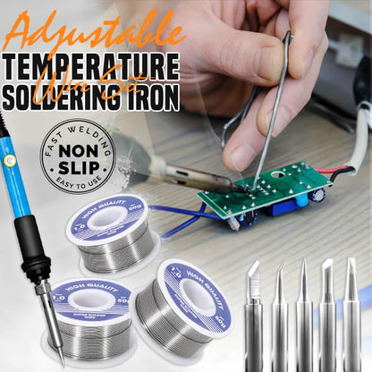 Set di fili per saldatore a temperatura regolabile