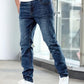 🎉💘Promotion limitée - 50% de réduction 👖Jean droit coupe classique pour homme
