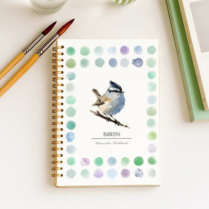🔥DERNIER JOUR DE SOLDES 50 % DE RÉDUCTION 🖼️Adapté aux débutants💕 Cahier d'exercices d'aquarelle