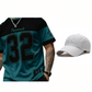 🔥👕 T-shirt Homme Imprimé Graphique – Coupe Relax & Tendance Quotidienne