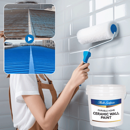 🔥BONNES AFFAIRES 2026🔥Peinture murale céramique résistante pour de multiples surfaces
