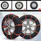 🚗DERNIER JOUR – 50% DE RÉDUCTION✨Chaînes Antidérapantes en Nylon – Installation en 10s, Résistent à -35°C, pour Neige, Glace & Boue ! ❄️🔒