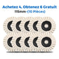 ✨ 1 ACHETÉ, 1 OFFERT ! ✨ Disque de Polissage en Laine pour Meuleuse d’Angle – Finition Miroir Brillante, Durable & Polyvalent 🔧🪞