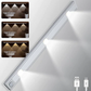 🔥50 % de réduction sur tout le site💡 Lampe d'armoire LED avec détecteur de mouvement, trois températures de couleur