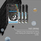 🖊️🚗✨ PROMO FLASH -50% ! Stylo Réparation Rayures Jantes Noir – Vernis Inclus, Séchage 10 min, 3 x 10 ml, Compatible Métal/Aluminium/Acier