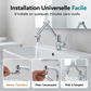 ⏳🔥 OFFRE À DURÉE LIMITÉE : 50 % DE RÉDUCTION ! 🚰 Tête de robinet mécanique pivotant à 360° – flexible, moderne et facile à utiliser ✨