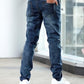 🎉💘Promotion limitée - 50% de réduction 👖Jean droit coupe classique pour homme
