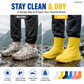 🎁 2 Achetés = 1 Offert | 🌧️ Couvre-Chaussures Imperméables en Silicone – Antidérapants & Réutilisables