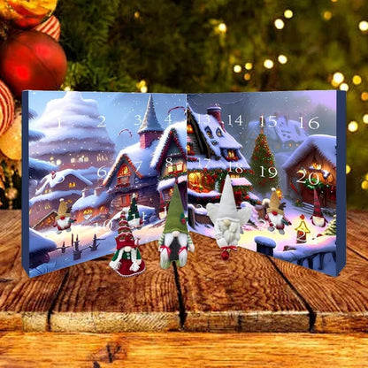 💝Idée cadeau Vente 49% DE RÉDUCTION🌲2024 Calendrier de l'Avent Gnome de Noël🎅