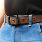 Ceinture tactique pour hommes avec boucle réversible