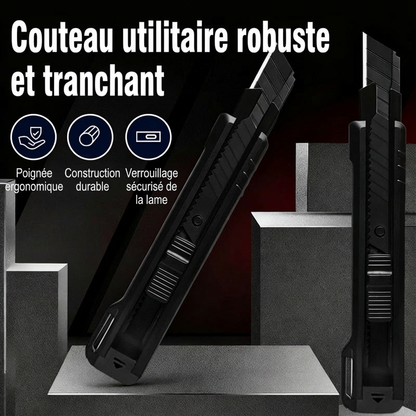 Couteau utilitaire robuste et tranchant