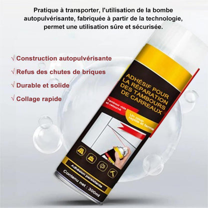 🔥Meilleures ventes🏠Agent de Tambour Vide pour Carreaux en Céramique à Fort Pouvoir Adhésif(🚀55% de réduction)