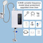🔥 50% DE RÉDUCTION ! ✨ Chauffe-eau Instantané sans Réservoir - Design Compact avec Contrôle de Température Numérique pour Économie d'Énergie ⚡🚿