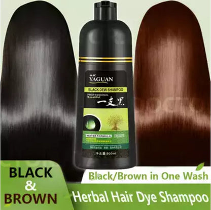 Shampooing Yaguan Herbal Black Dew - ACHETER 2 LIVRAISON GRATUITE