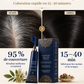 Coloration capillaire végétale à appliquer au peigne – Couverture des cheveux gris à 95 %, sans ammoniaque
