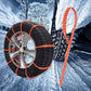 🚗DERNIER JOUR – 50% DE RÉDUCTION✨Chaînes Antidérapantes en Nylon – Installation en 10s, Résistent à -35°C, pour Neige, Glace & Boue ! ❄️🔒