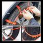 🚗DERNIER JOUR – 50% DE RÉDUCTION✨Chaînes Antidérapantes en Nylon – Installation en 10s, Résistent à -35°C, pour Neige, Glace & Boue ! ❄️🔒
