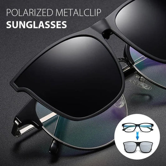 Nouvelles lunettes de soleil polarisantes Clip-on Flip Up