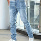 🎉💘Promotion limitée - 50% de réduction 👖Jean droit coupe classique pour homme