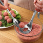 Façonneur de boulettes en acier inoxydable - Préparez facilement des boulettes régulières