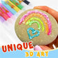 🎨✨ Feutres gonflants 3D | Dessins en relief pour loisirs créatifs 🌈