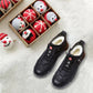 👞[Cadeau d'hiver] Sneakers masculins en cuir avec alimentation en fourrure synthétique 【Livraison gratuite】