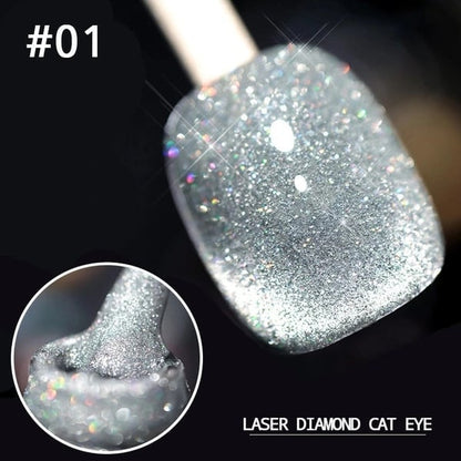 Vernis à ongles pour œil de chat à diamant laser