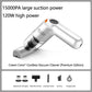 🚗Aspirateur voiture sans fil 10000Pa avec batterie 4000mAh et filtre lavable 💨✨