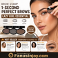 ⏳🔥 OFFRE LIMITÉE : 50 % DE RÉDUCTION ! ⏰✨ 1 acheté = 1 offert ! Seulement 11,99 £ 🖌️ Kit poudre à sourcils + pinceau – Application facile, tenue 24 h waterproof.