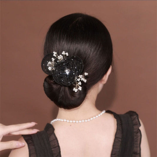 😊Créateur de Chignon à Fleurs pour Femmes✨