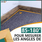 2 en 1 Outil de mesure d'onglets