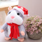 ✨Peluche de hamster qui parle – répète tout ce que vous dites, secoue automatiquement la tête – un plaisir pour les enfants comme pour les adultes.🎁