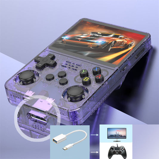 Console de jeux vidéo rétro portable en 3D