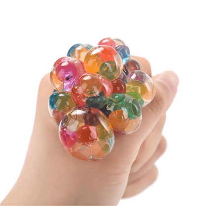🥳Boules de pétrissage psychédéliques arc-en-ciel apaisantes contre le stress