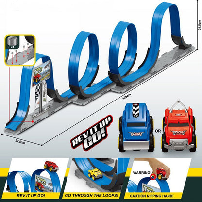 Circuit magnétique anti-gravité pour voitures