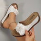 🔥2025 Nouvelle vente à moitié prix🔥🌸Women's Comfort Flower Slip-On Sandals